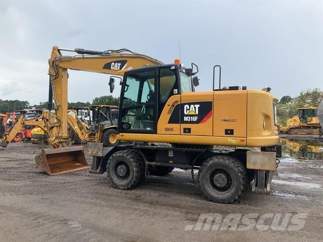 CAT M316F Колесни екскаватори