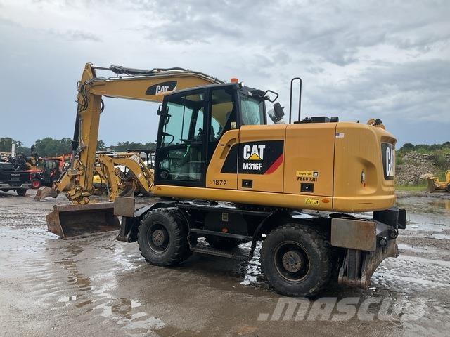 CAT M316F Колесни екскаватори