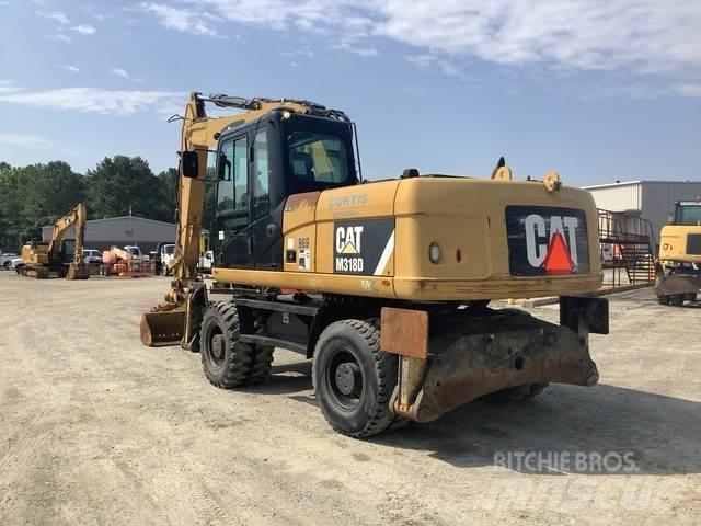 CAT M318D Колесни екскаватори