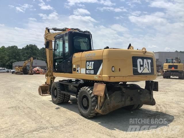 CAT M318D Колесни екскаватори
