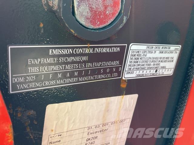 CFG QK20R Верижен екскаватор