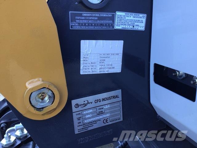 CFG XZ20R Верижен екскаватор