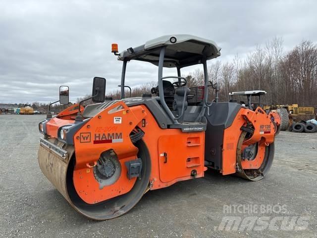 Hamm HD120VO Двойни барабанни ролки
