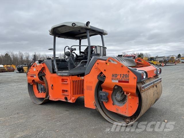 Hamm HD120VO Двойни барабанни ролки
