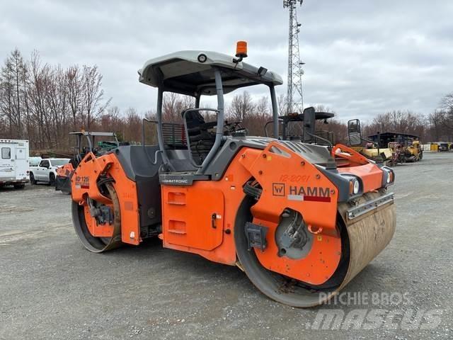 Hamm HD120VO Двойни барабанни ролки

