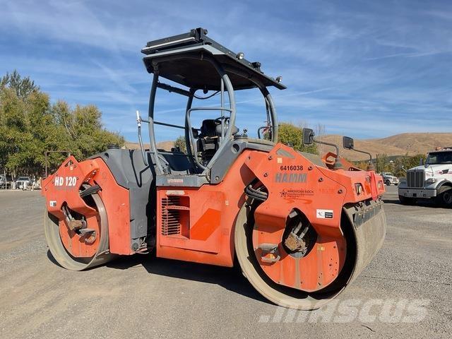 Hamm HD120VO Двойни барабанни ролки
