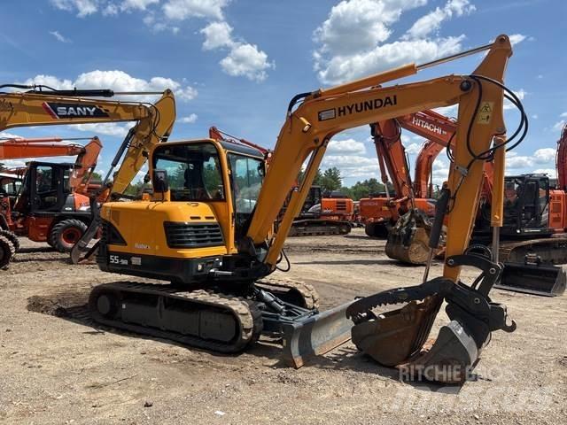 Hyundai R55-9A Верижен екскаватор