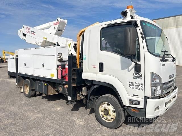 Isuzu FRR600 Моторизирани платформи с талига