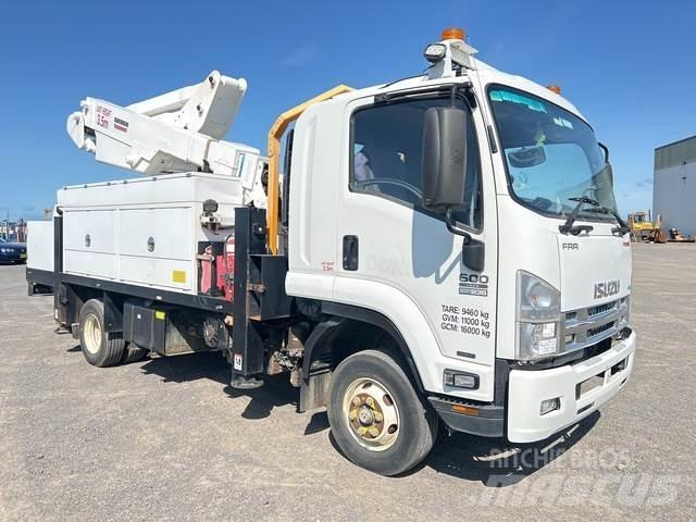 Isuzu FRR600 Моторизирани платформи с талига