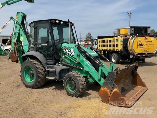 JCB 3CX Товарач със заден ексватор