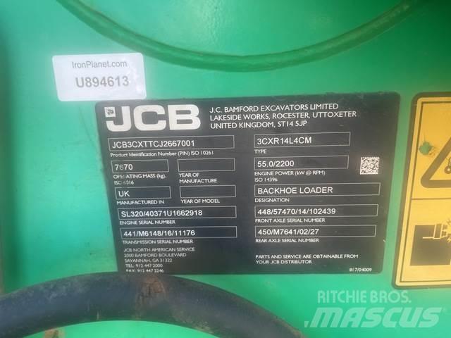 JCB 3CX Товарач със заден ексватор