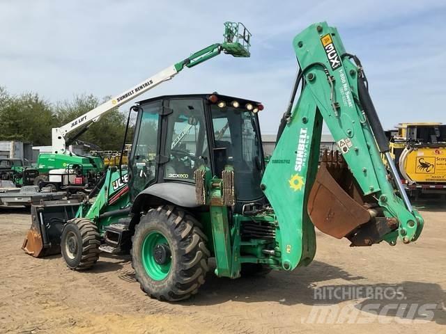 JCB 3CX Товарач със заден ексватор