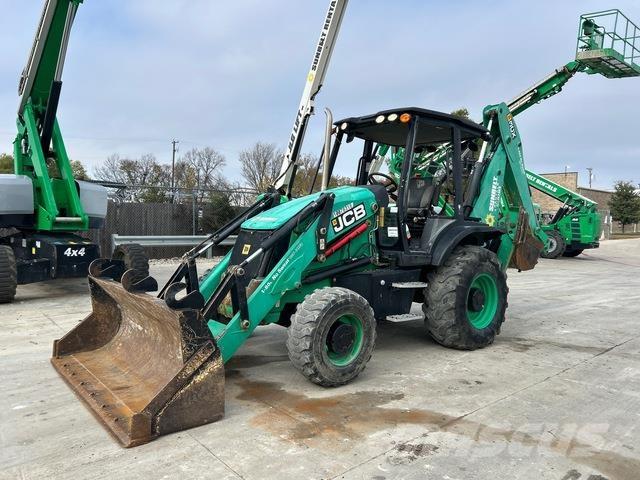 JCB 3CX Товарач със заден ексватор