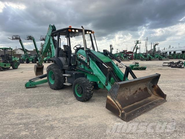 JCB 3CX Товарач със заден ексватор