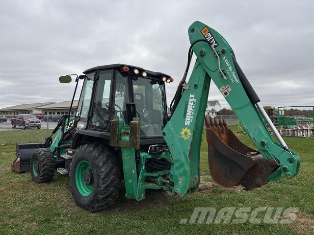 JCB 3CX Товарач със заден ексватор