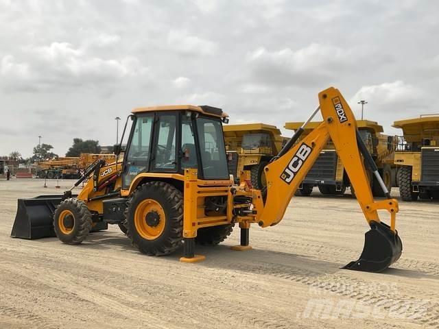 JCB 3DX Товарач със заден ексватор
