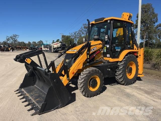 JCB 3DX Товарач със заден ексватор