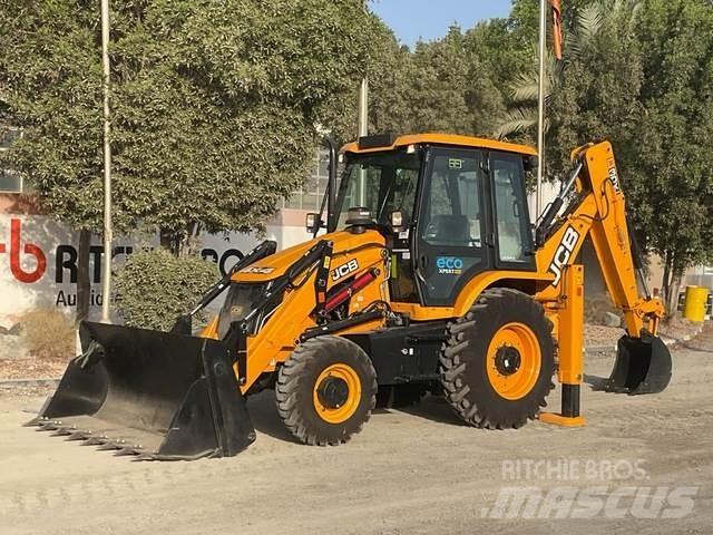 JCB 3DX Товарач със заден ексватор