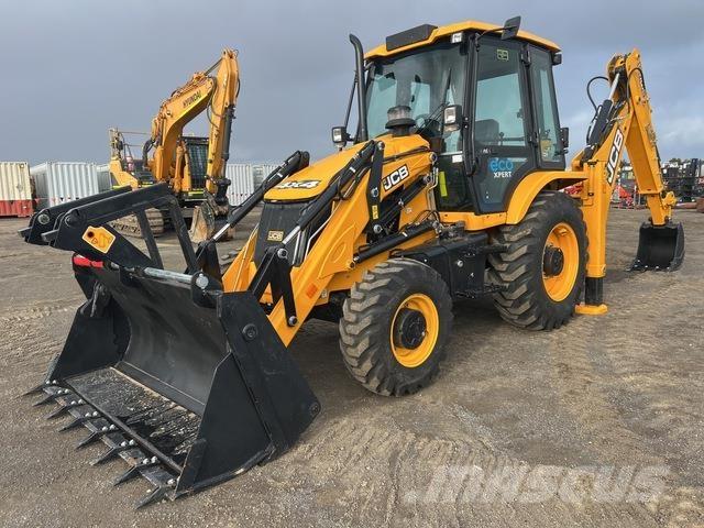 JCB 3DX Товарач със заден ексватор
