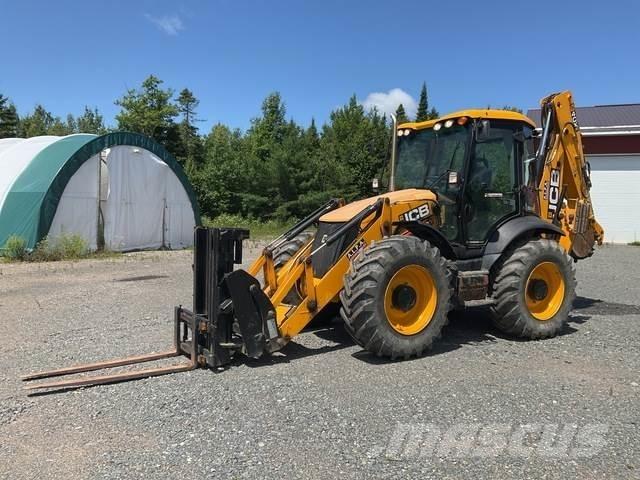 JCB 4CX Товарач със заден ексватор