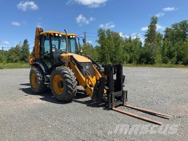 JCB 4CX Товарач със заден ексватор