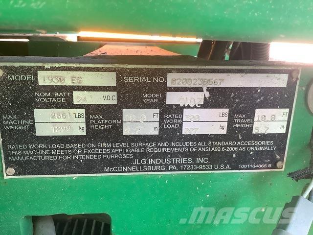 JLG 1930 ES Ножични работни платформи