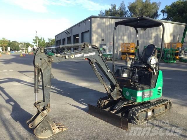 John Deere 17G Верижен екскаватор