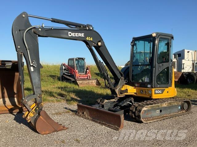 John Deere 50G Верижен екскаватор