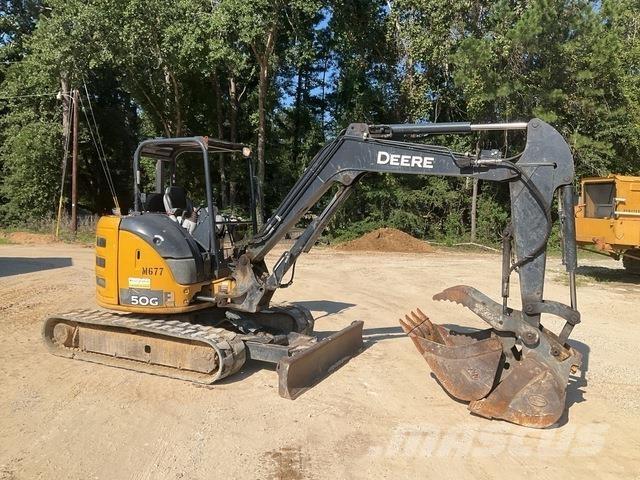 John Deere 50G Верижен екскаватор