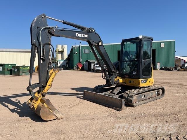 John Deere 50G Верижен екскаватор