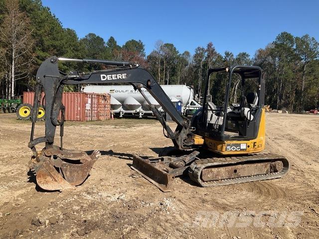 John Deere 50G Верижен екскаватор