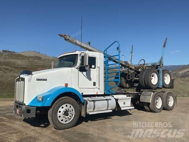 Kenworth T800 За превоз на дървени трупи