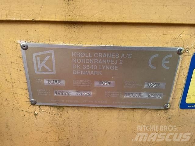 Kroll K180 Мачтови кранове