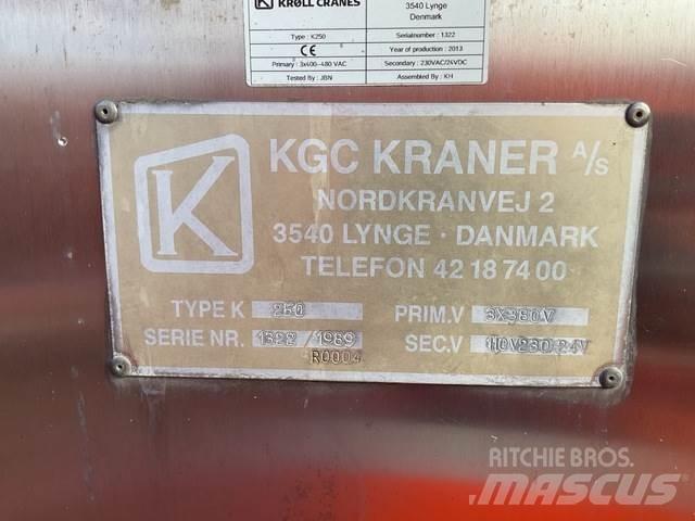 Kroll K250 Мачтови кранове