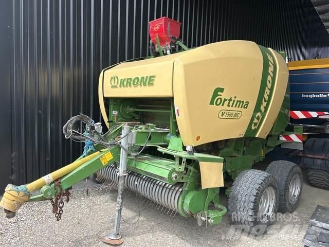 Krone V1500MC Сламопреси за кръгли бали
