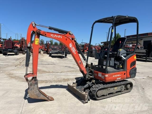Kubota KX018-4 Верижен екскаватор