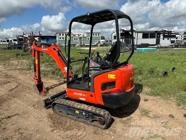 Kubota KX018-4 Верижен екскаватор