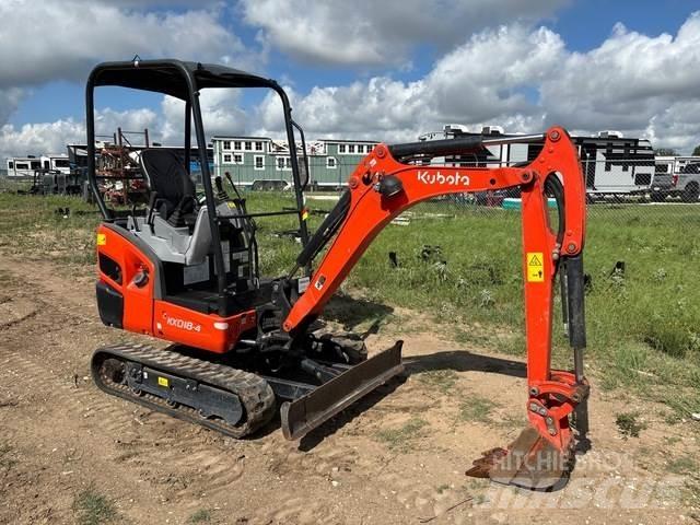Kubota KX018-4 Верижен екскаватор