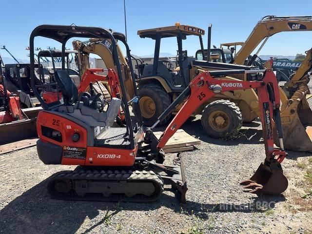 Kubota KX018-4 Верижен екскаватор