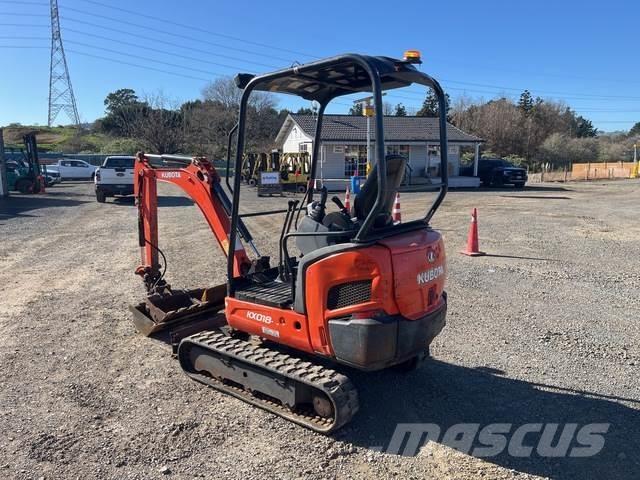 Kubota KX018-4 Мини екскаватори < 7 т