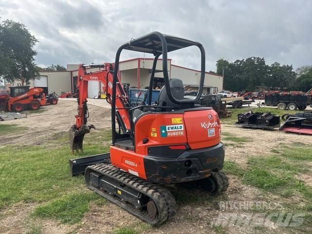 Kubota KX033-4 Верижен екскаватор