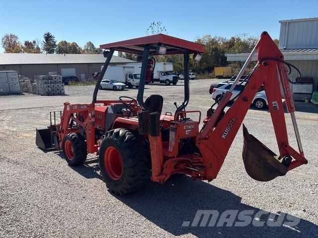 Kubota L35 Товарач със заден ексватор