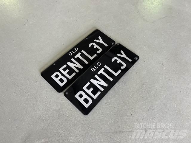  License Plate Строителство - Други