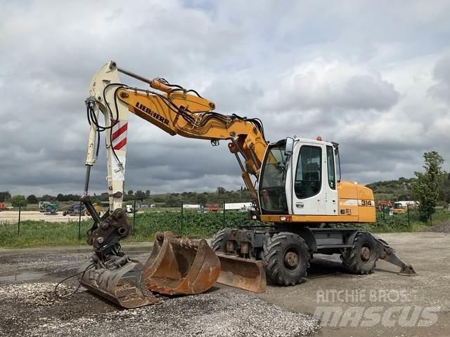 Liebherr A314 Колесни екскаватори