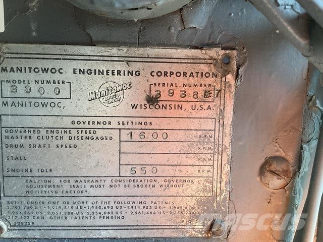 Manitowoc 3900 Верижни кранове
