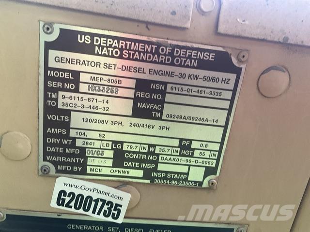  MCII MEP-805B Дизелови генератори
