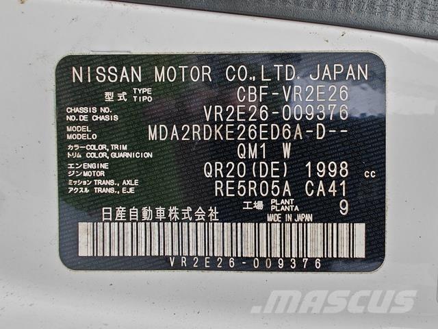 Nissan CARAVAN Строителство - Други