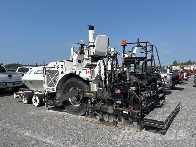 Roadtec RP-190 Машини за асфалт