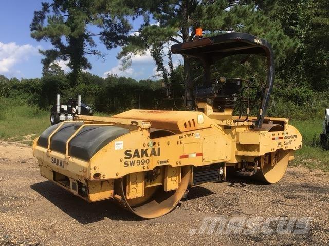 Sakai SW990 Двойни барабанни ролки
