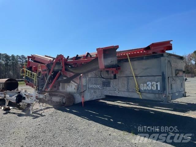 Sandvik QA331 Пресяващи и Сортиращи